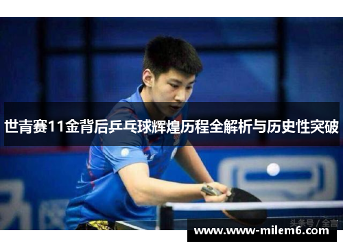 世青赛11金背后乒乓球辉煌历程全解析与历史性突破