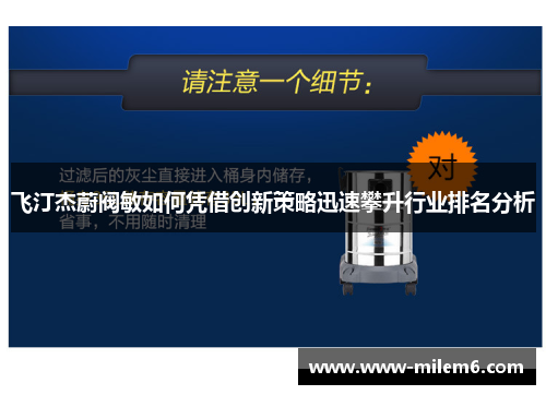 飞汀杰蔚阀敏如何凭借创新策略迅速攀升行业排名分析
