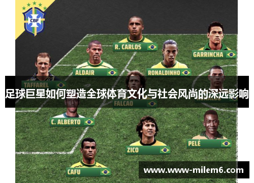 足球巨星如何塑造全球体育文化与社会风尚的深远影响
